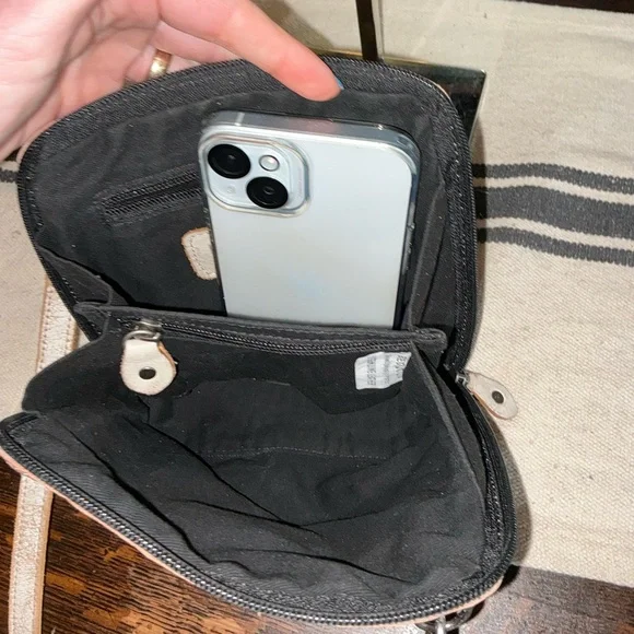 Bed Stu Leather Ventura Crossbody Bag Purple Lavender Nectar Lux Retail $155 - Picture 14 of 15